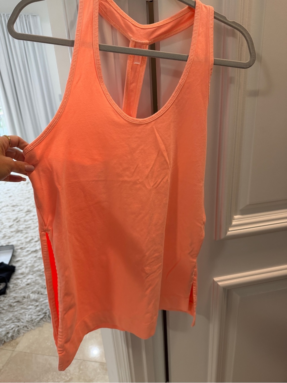 FP Movement Free People Hot Shot Bare It All Set Coral Peach XS - Picture 5 of 6